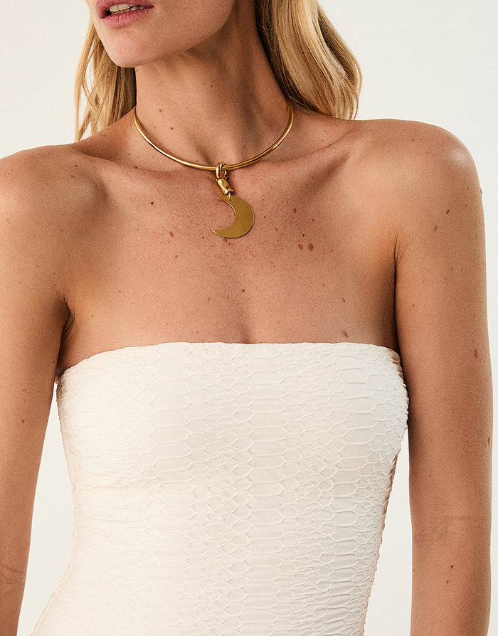 Cobra Burke Short Dress - Savyon White
