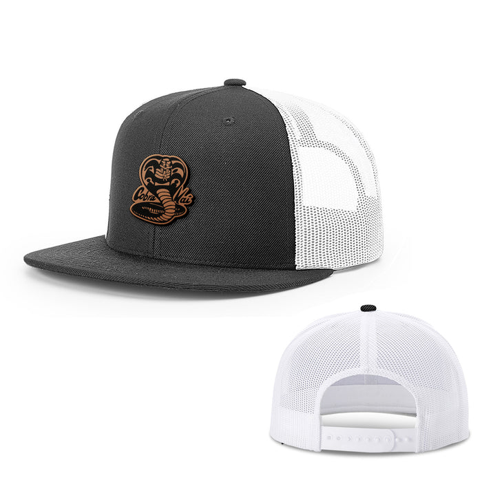 Snapback Flatbill / Black and White / One Size