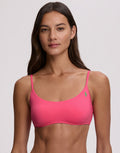 Polo Ralph Lauren Color Shop Kennedy Bralette Bikini Top - Desert Pink - Simply Beach UK