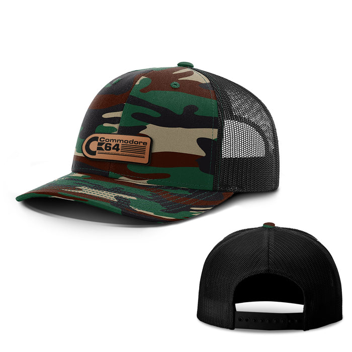 Snapback Trucker / Green Camo and Black / One Size