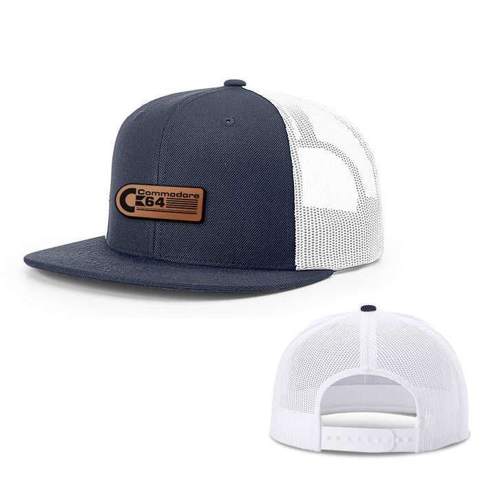 Snapback Flatbill / Navy and White / One Size