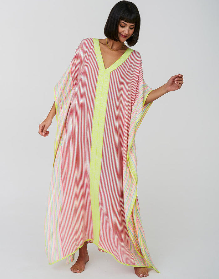 Contrast Stripe Thobe - Simply Beach UK