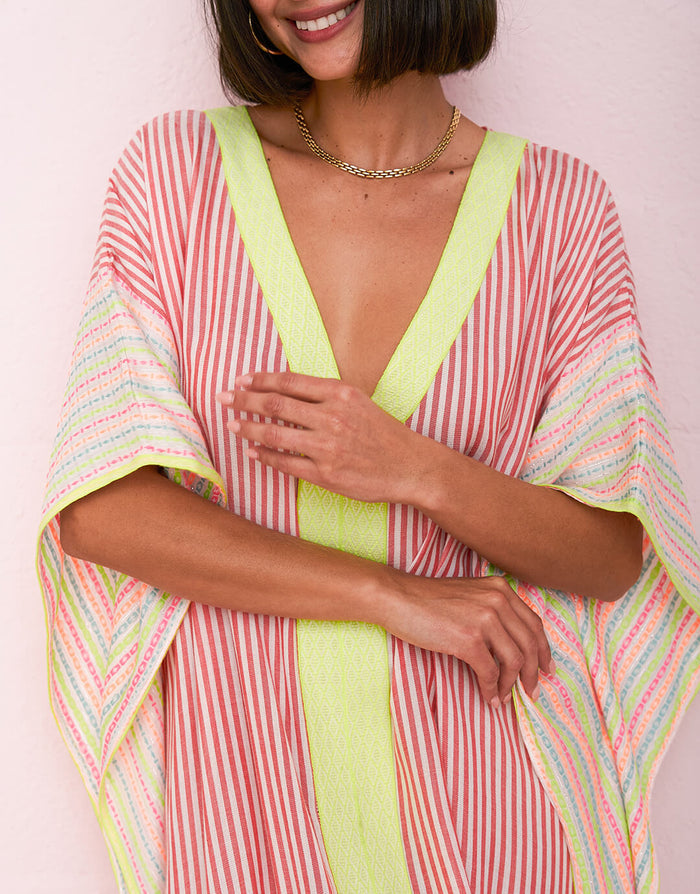 Contrast Stripe Thobe - Simply Beach UK