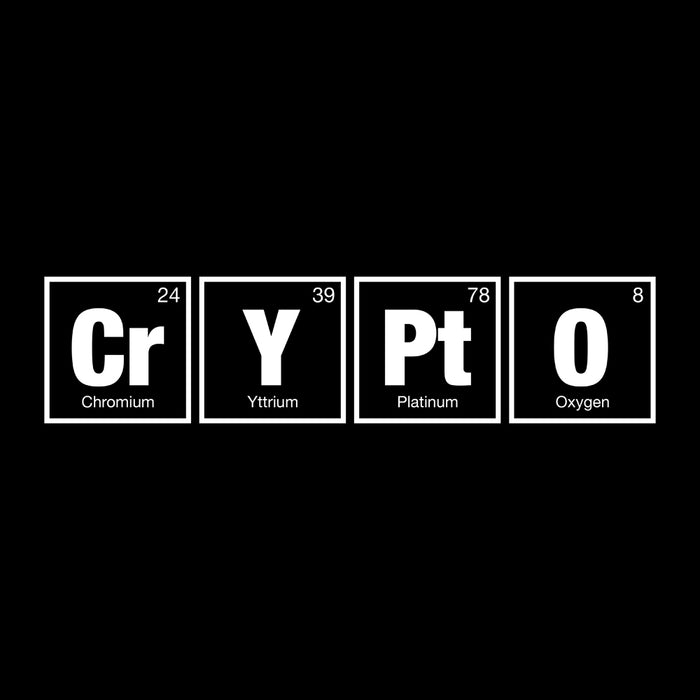 Crypto Periodic Table - BustedTees.com