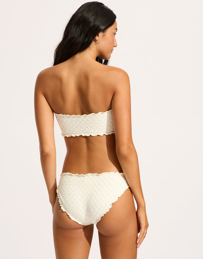 Daydreamer Hipster Bikini Pant - Vanilla - Simply Beach UK