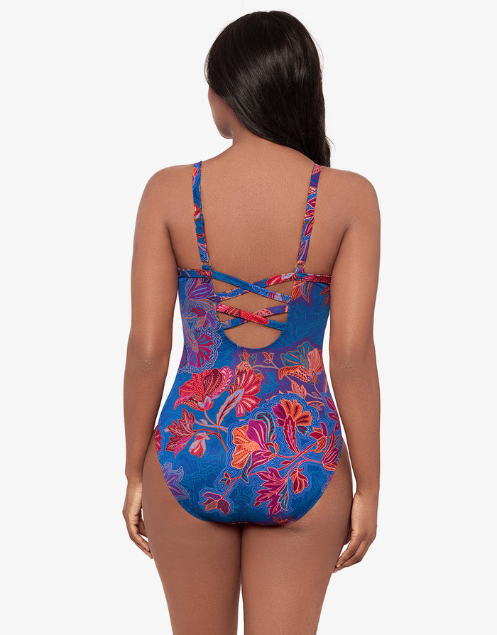 Miraclesuit Decoupage Captivate Swimsuit - Multi - Simply Beach UK