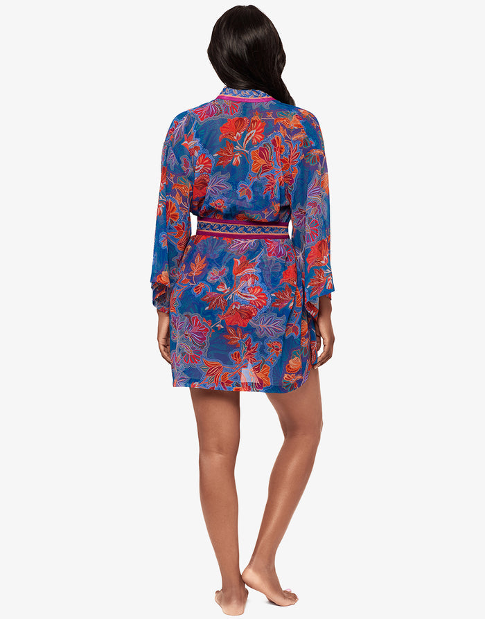 Miraclesuit Decoupage Kimono - Multi - Simply Beach UK