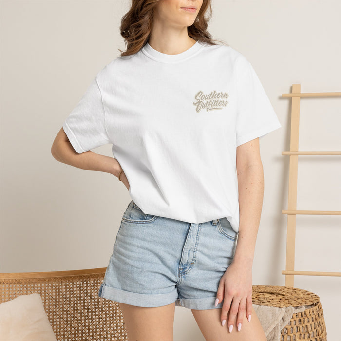 Deer Smoke Graphic T-Shirt — Southern Outfitters Chest Logo