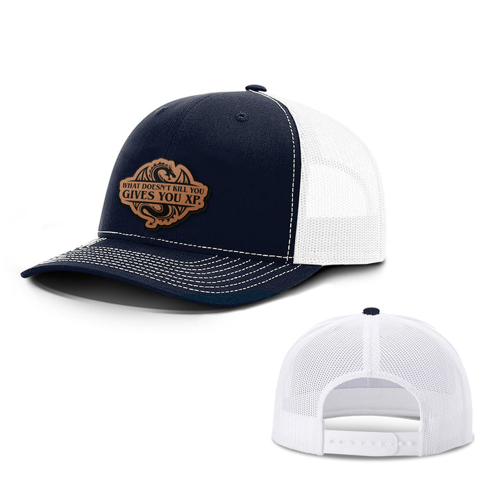 Snapback Trucker / Navy and White / One Size