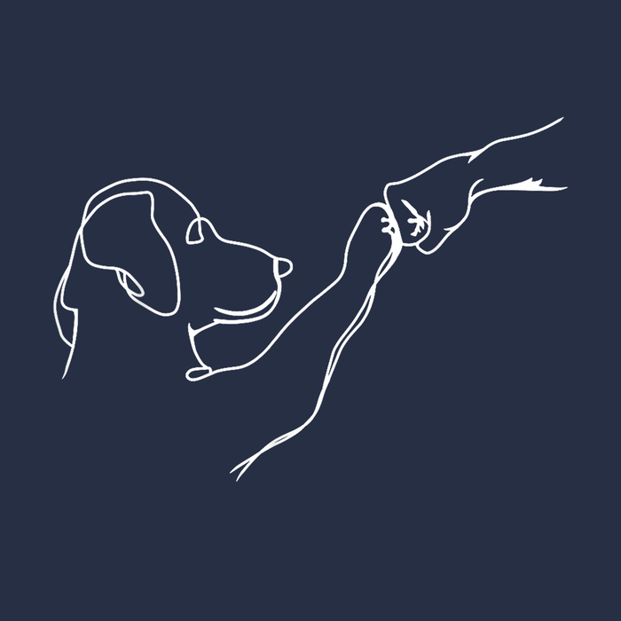 Dog and Human Fist Bump Kids Shirt