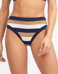 Doris Maxi Bikini Pant - Stripe - Simply Beach UK