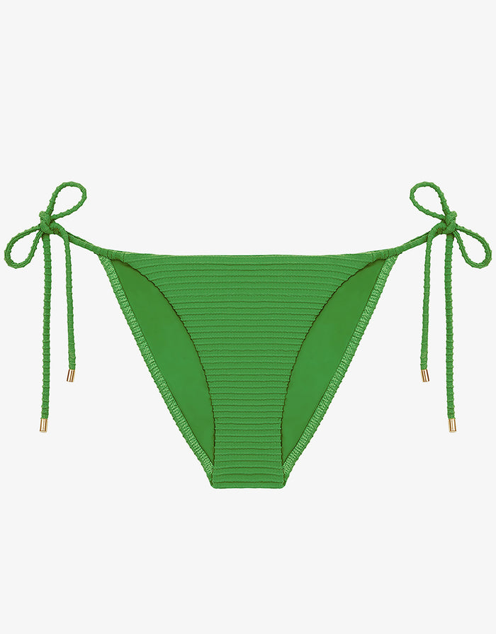 Dune Tie Side Full Bikini Pant - Green - Simply Beach UK