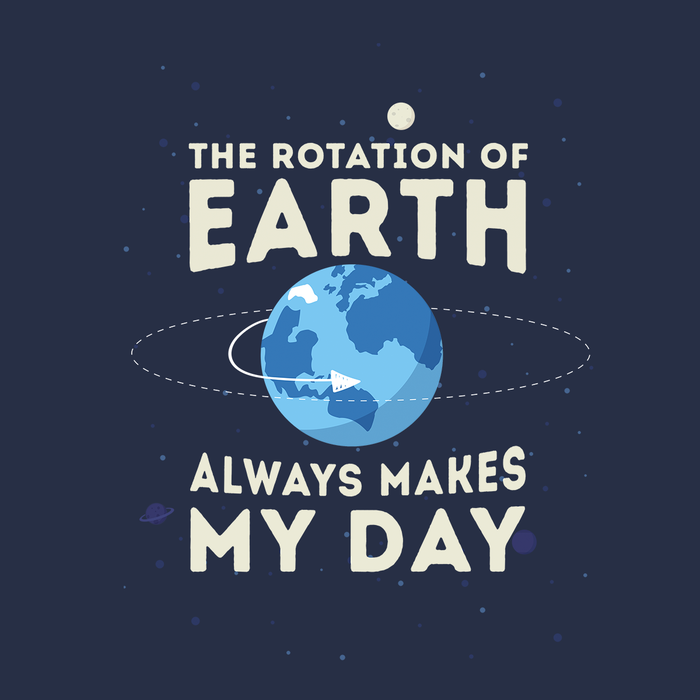 Earth Rotation Kids Shirt
