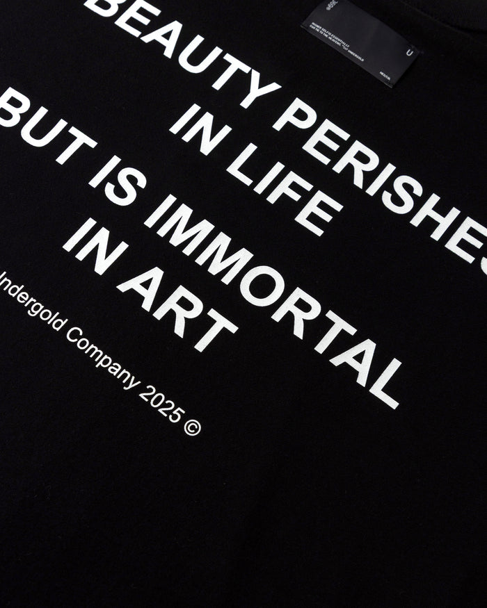 Echoes Beauty Tshirt Black