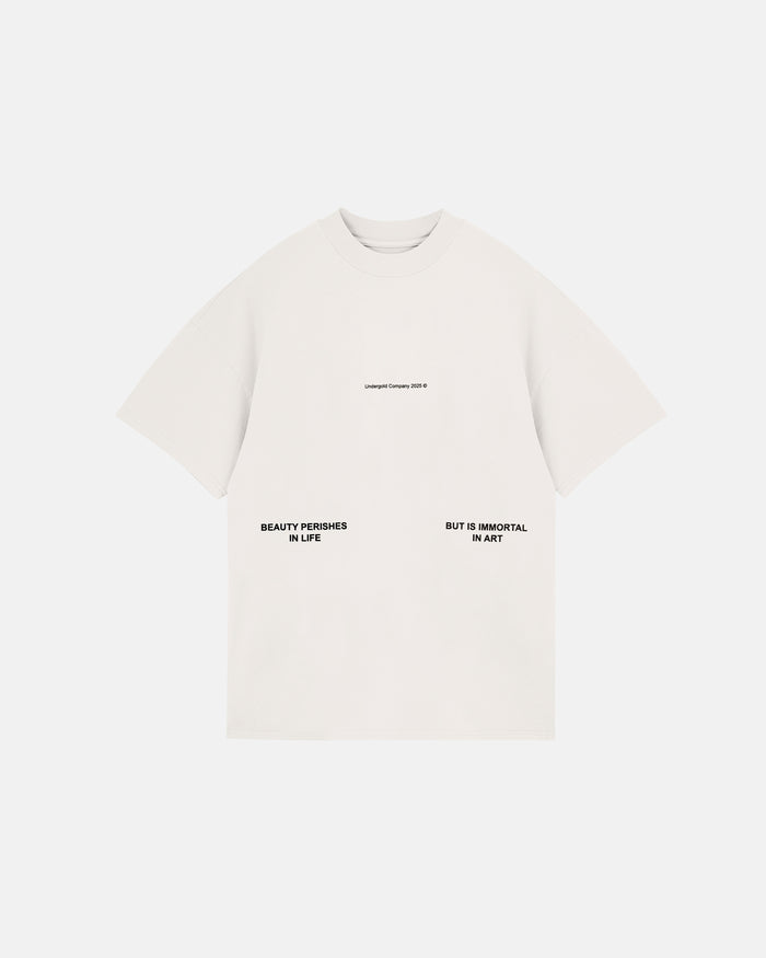 Echoes Beauty Tshirt White