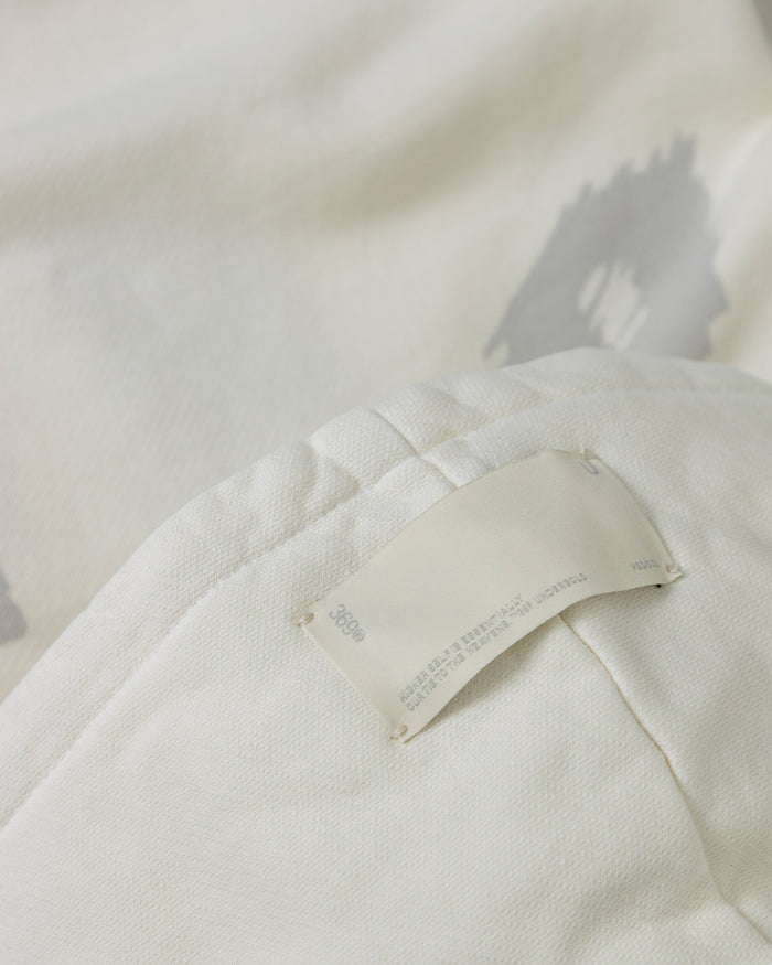 Echoes Tremor Boxy Fit Hoodie White