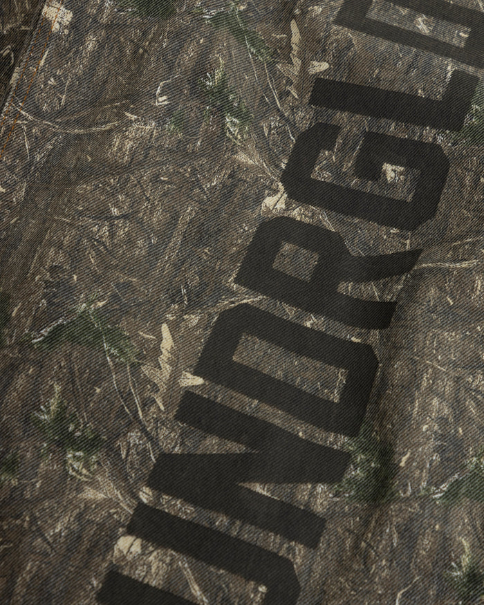 Echoes UNDRGLD Barrel Jeans Forest Pattern
