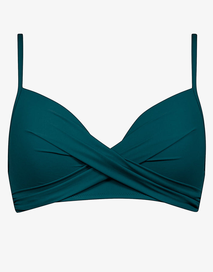 Maryan Mehlhorn Elements Moulded Bikini Top - Oceanmist - Simply Beach UK