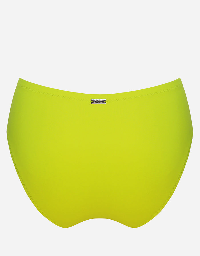 Elements Ruched Bikini Pant - Kiwi Green - Simply Beach UK