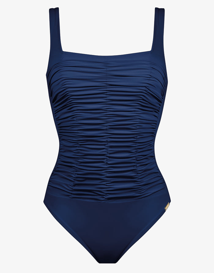 Elements Square Neck Swimsuit - Indigo - Simply Beach UK