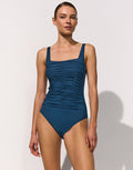 Maryan Mehlhorn Elements Square Neck Swimsuit - Oceanmist - Simply Beach UK