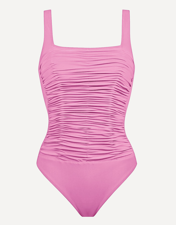 Elements Square Neck Swimsuit - Roselle