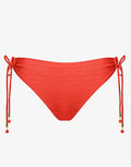 Maryan Mehlhorn Elyon Loop Side Bikini Pant - Glazed Tangerine - Simply Beach UK