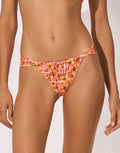 Watercult Euphoric Bloomwave Brazilian Bikini Pant - Sunsoaked Neons - Simply Beach UK