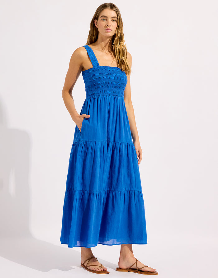 Seafolly Faithful Midi Dress - Sapphire - Simply Beach UK