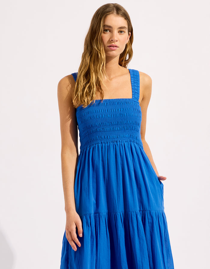 Seafolly Faithful Midi Dress - Sapphire - Simply Beach UK