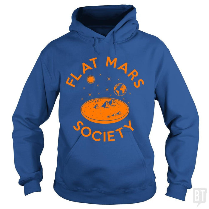 Flat Mars Society - BustedTees.com