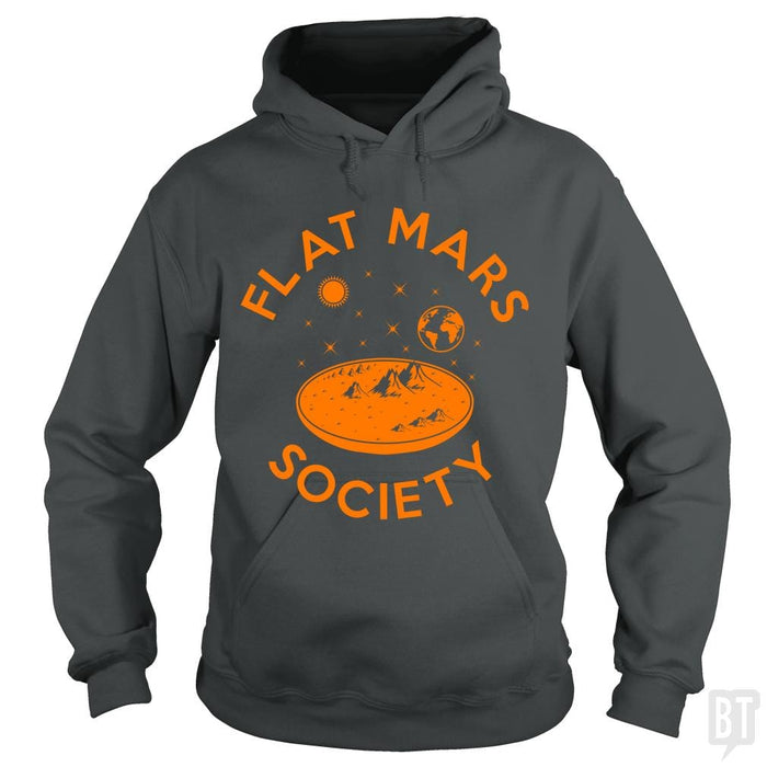 Flat Mars Society - BustedTees.com