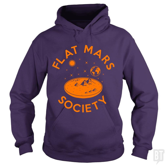 Flat Mars Society - BustedTees.com