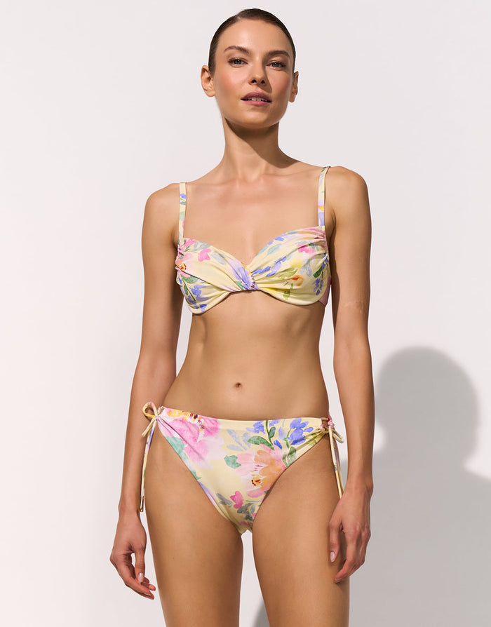 Maryan Mehlhorn Floressence Adjustable Bikini Pant - Petal Glow - Simply Beach UK
