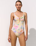 Maryan Mehlhorn Floressence V Wire Swimsuit - Petal Glow - Simply Beach UK