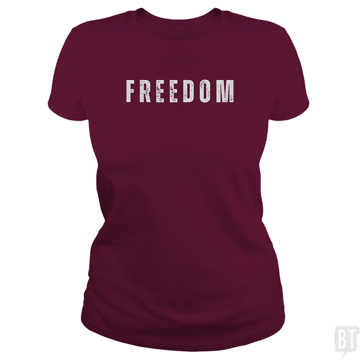 Classic Ladies Tee / Maroon / S