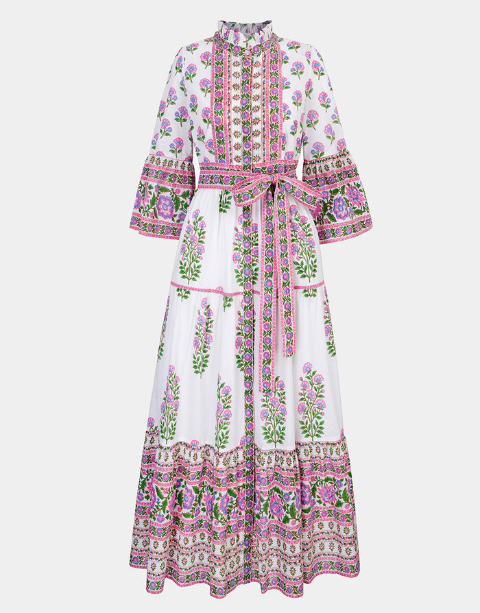 Gemma Dress  - Folk Mix