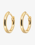 Emilia Gold Hoop Earrings - Small - Simply Beach UK