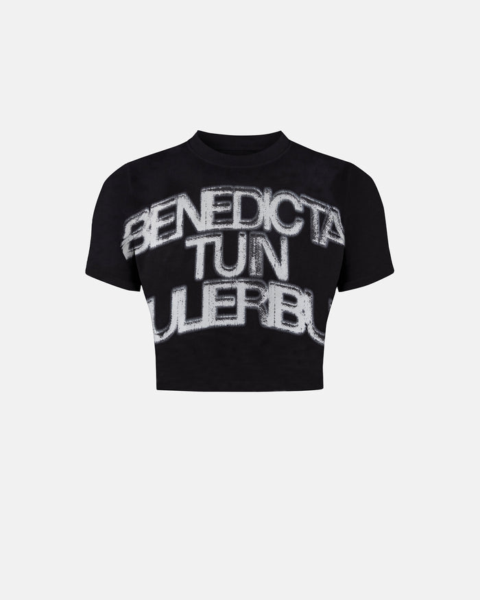 Gratia Plena Benedicta Baby Tee