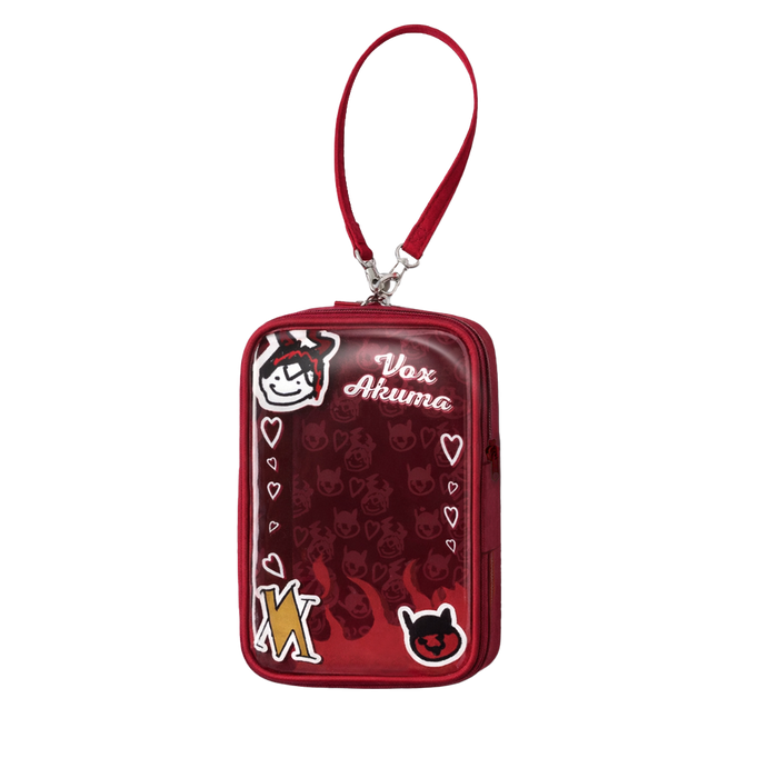 Hand-Drawn Clear Figure Display Bag