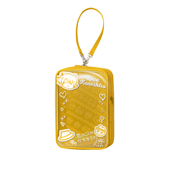 Hand-Drawn Clear Figure Display Bag