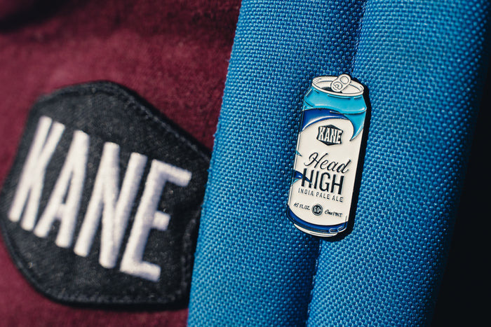 Head High Enamel Pin