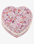 Emilia Heart Jewellery Box - Liberty Ava Pink - Simply Beach UK