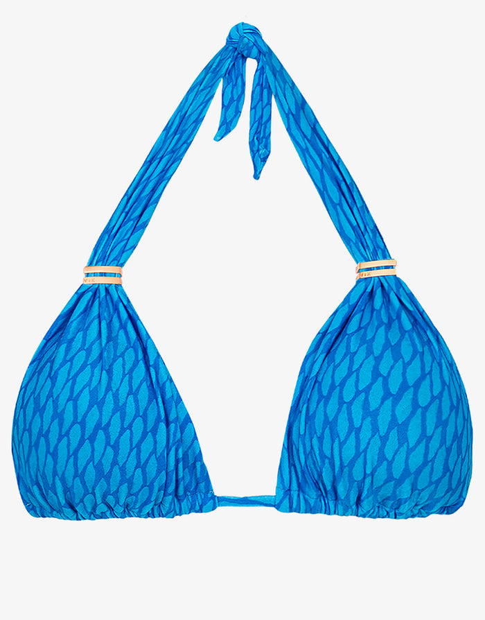 Hidra Bia Tube Bikini Top - Blue - Simply Beach UK