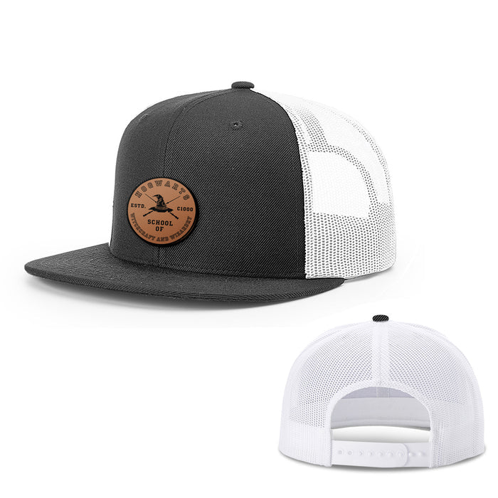Snapback Flatbill / Black and White / One Size