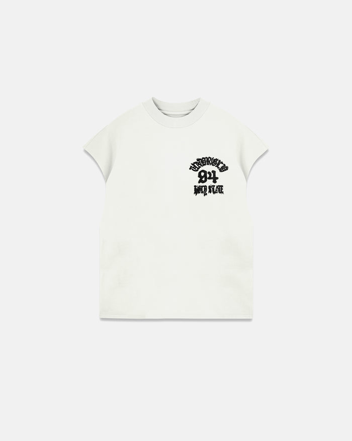 Holy State 94 Sleeveless Tshirt White