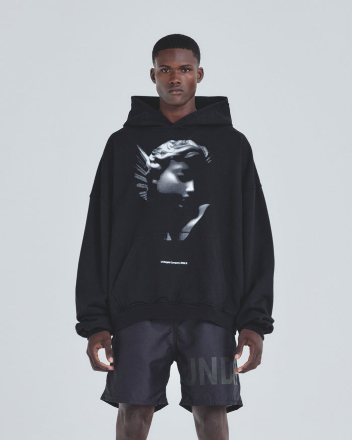 Holy State Angel Hoodie Black
