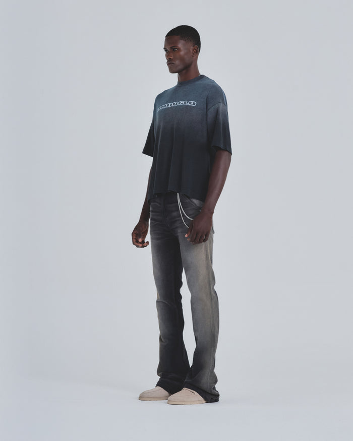 Holy State Beautiful Soul Boxy Fit Tshirt Midnight Black