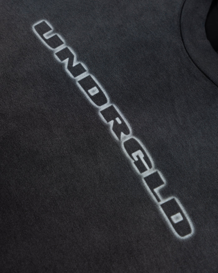 Holy State Beautiful Soul Boxy Fit Tshirt Midnight Black