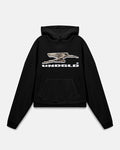 Holy State Deco Boxy Fit Hoodie Black